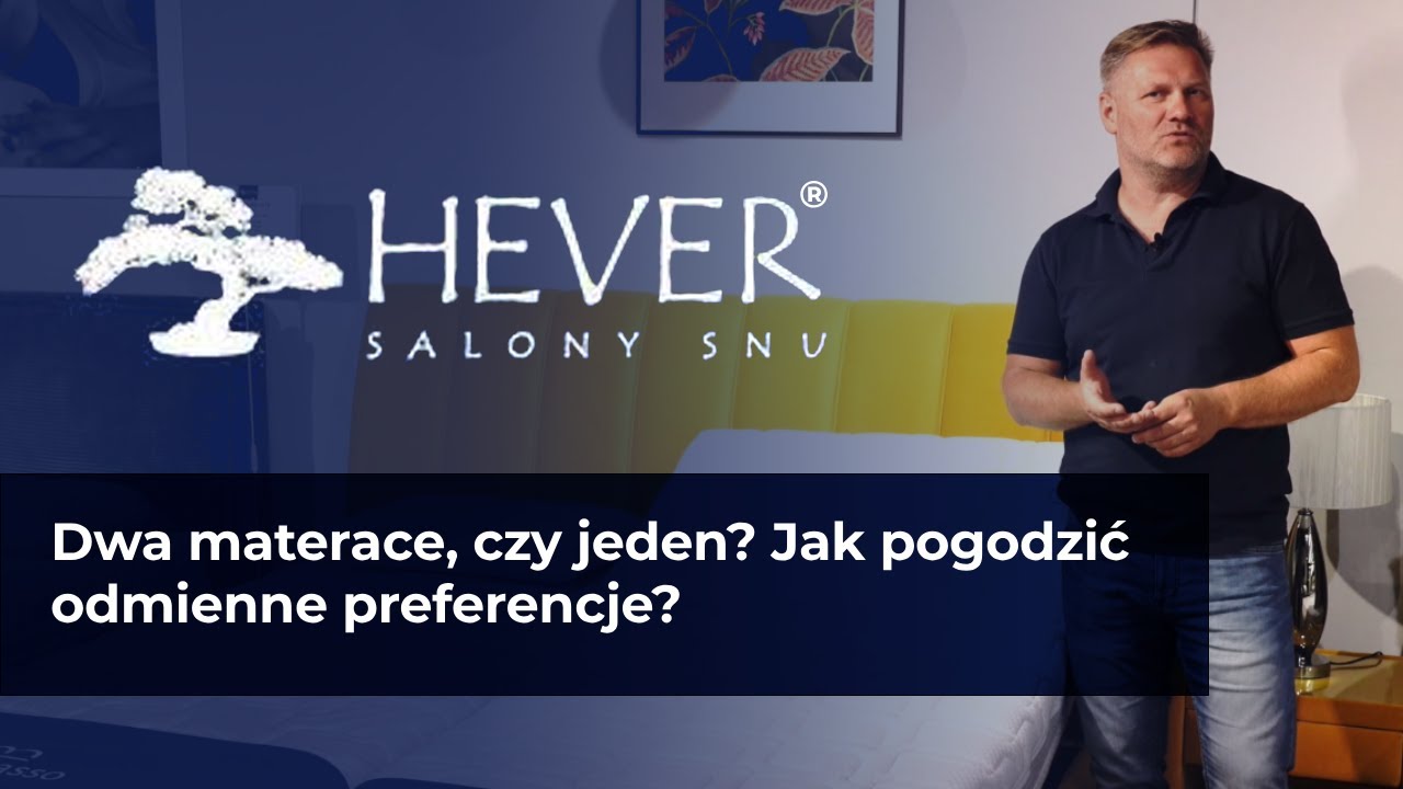 Dwa materace, czy jeden? Jak pogodzić odmienne preferencje?