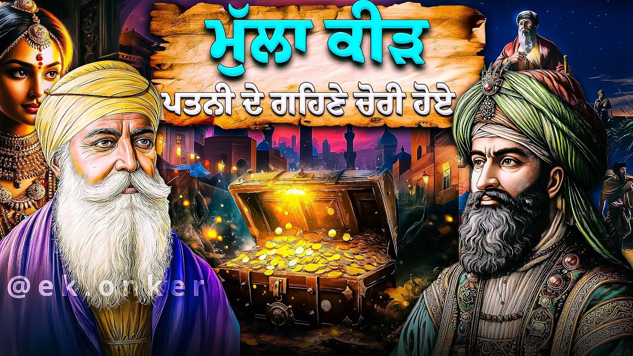 ਮੁੱਲਾ ਕੀੜ ਦੀ ਸਾਖੀ (ਪਤਨੀ ਦੇ ਹੋਏ ਗਹਿਣੇ ਚੋਰੀ) ਗੁਰੂ ਨਾਨਕ ਦੇਵ ਜੀ ਦੀ ਕਥਾ