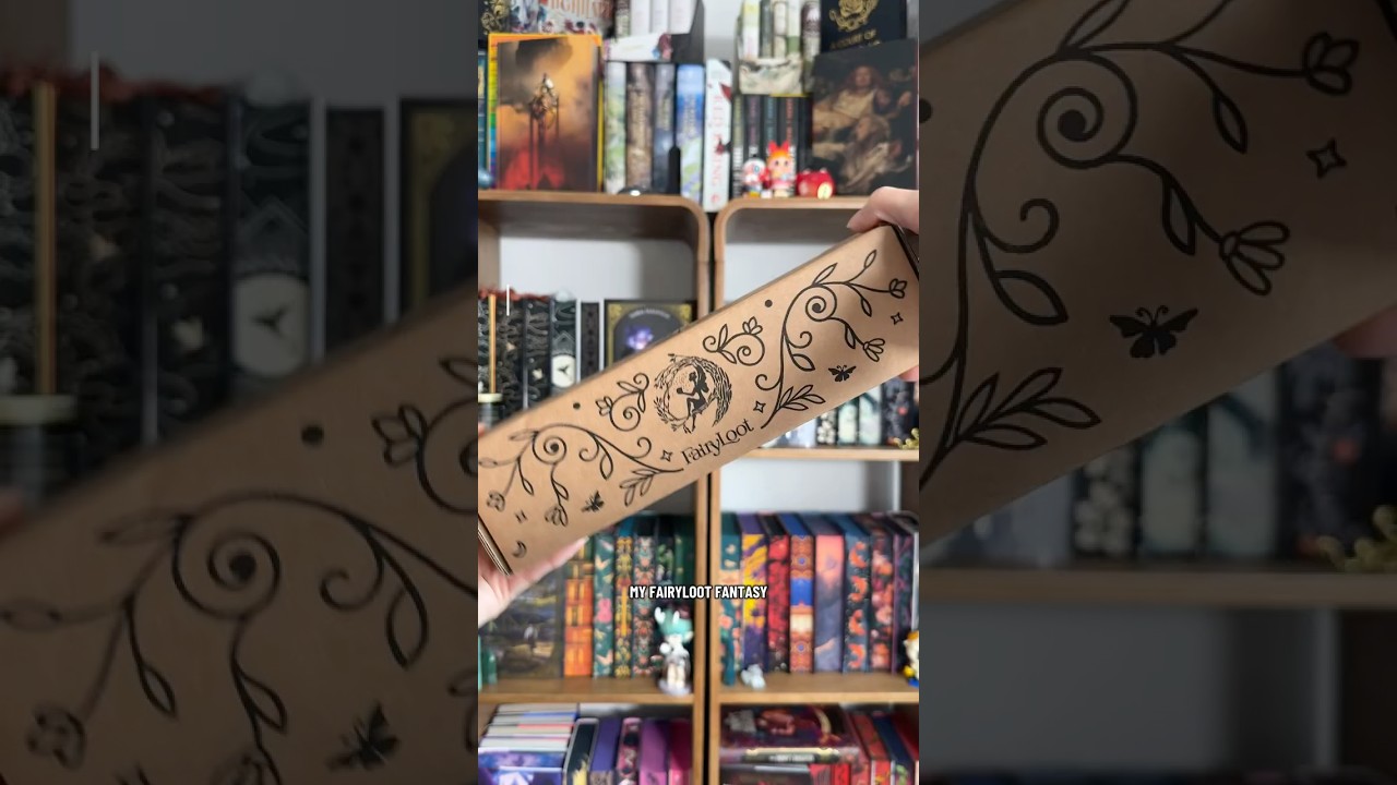 Февраль 2026 Распаковка подписки Fantasy Fairyloot #fairyloot #sprayededges #newbook