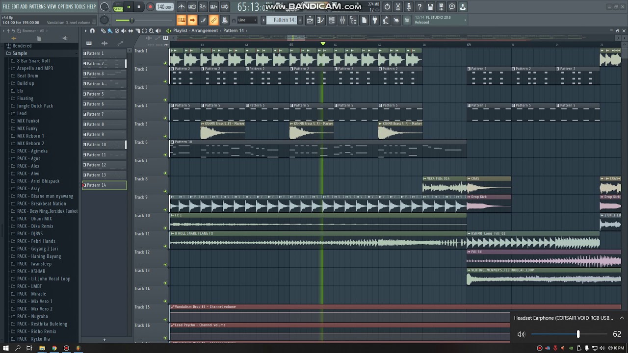 BONGKAR PROJECT DHANI MIX - Breakbeat ANTHEM Style Ronald 3D !! FLP
