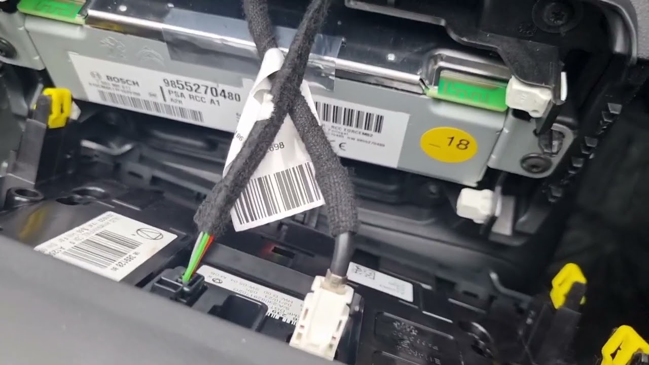 Citroën C3 2023 radio screen replacement