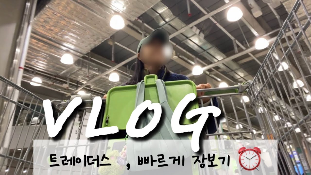 [주부브이로그] 일어나면 끝이야 …. 적어간 것만 살 수 있게 해줄래 ? 