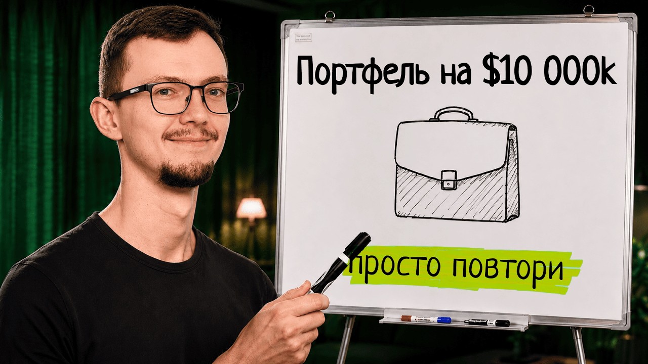 ПОРТФЕЛЬ на 10 000$ - КАК БЫ я его собирал? 30% ГОДОВЫХ в DeFI?
