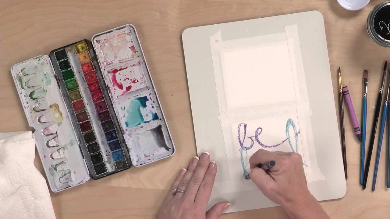 Preview | Creative Girl Workshop: Watercolor Words with Danielle Donaldson