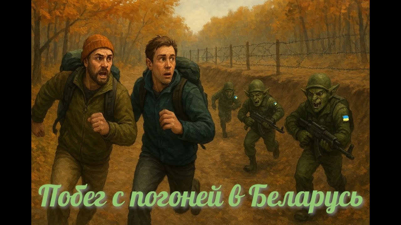 Побег с погоней в Беларусь