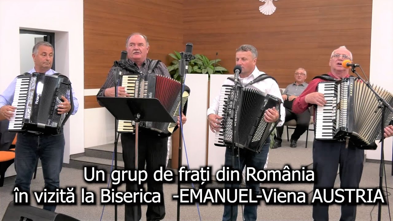 Biserica  -EMANUEL-  Viena AUSTRIA - UN GRUP DE CÂNTĂREȚI DIN ROMÂNIA-
