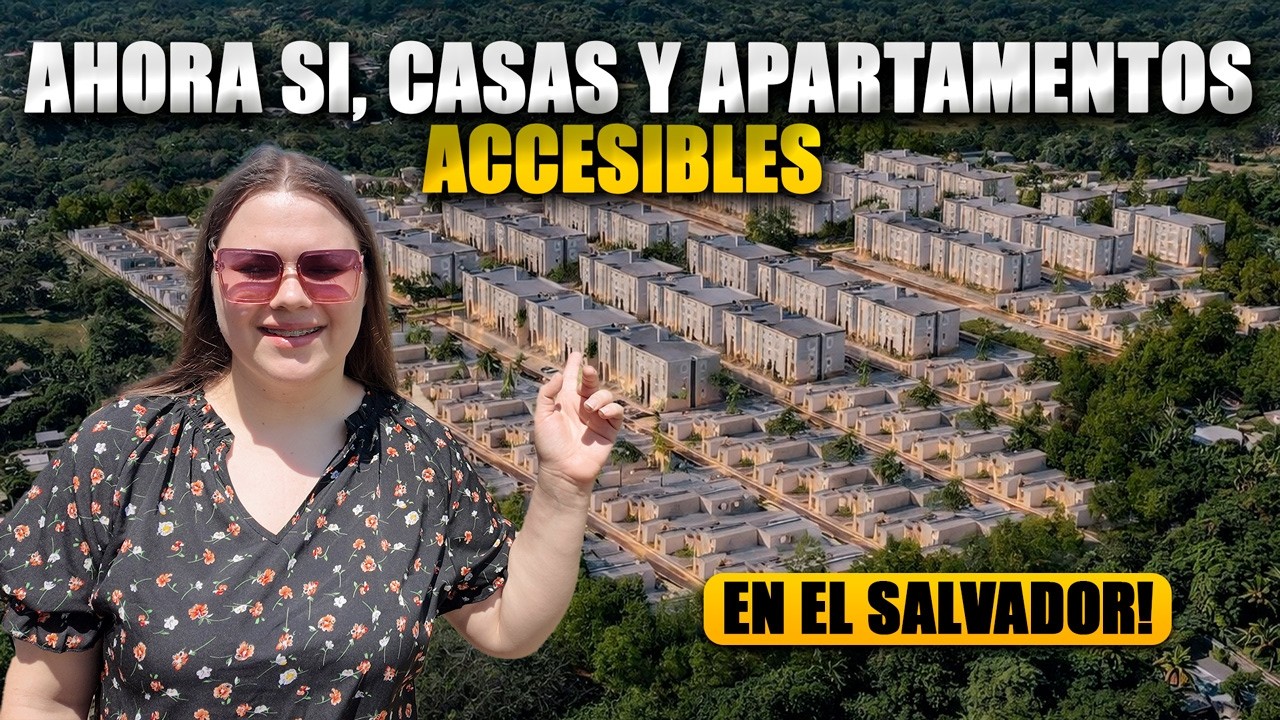 ¡POR FIN! Casas Baratas en El Salvador: Proyecto AMENA 🇸🇻 Vivienda de Interés Social