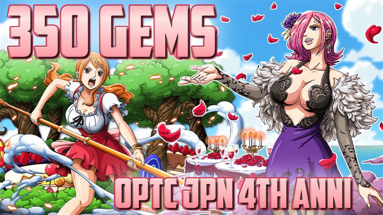 OPTC JPN 4TH ANNIVERSARY SUGOFEST - WE PULL NAMI-SWAN! 350 GEMS