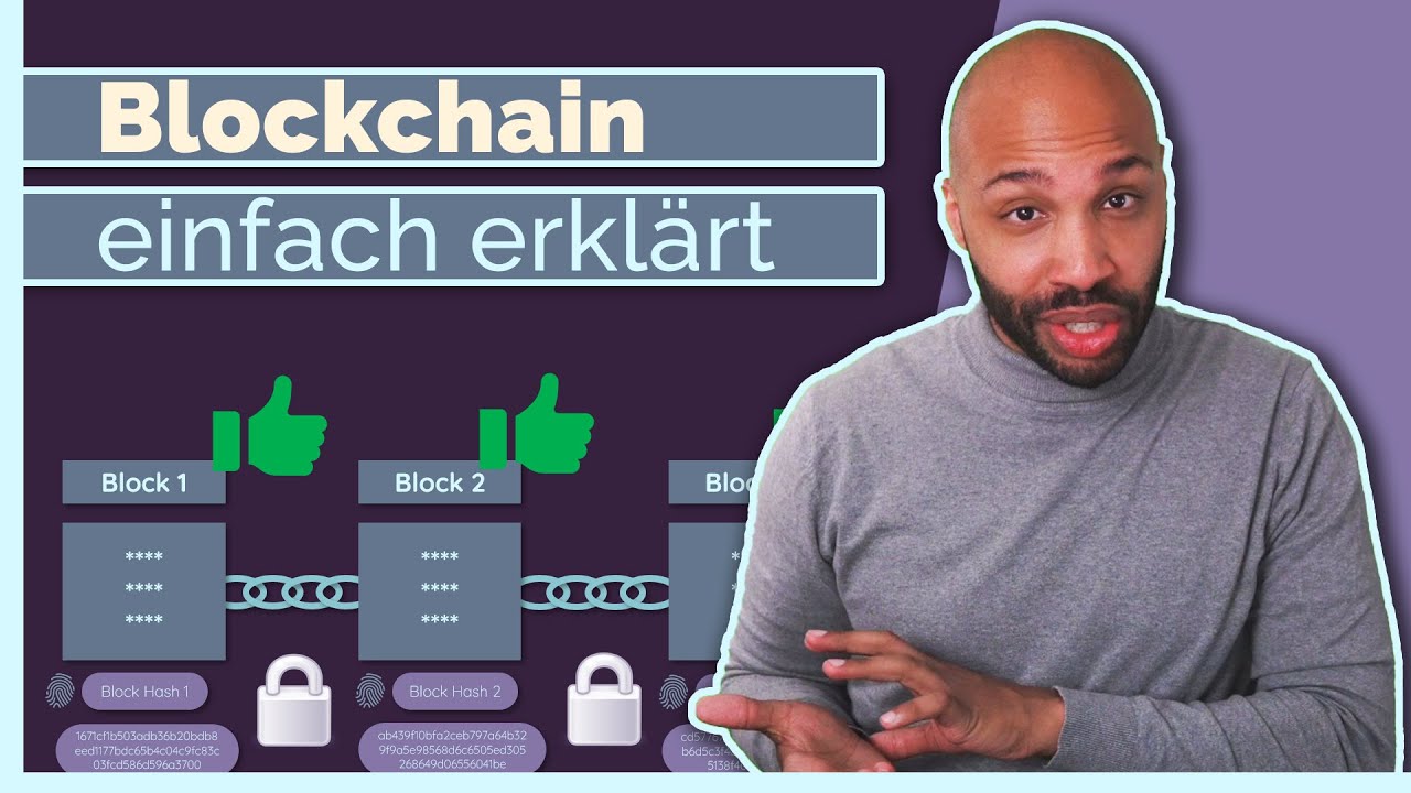 Endlich die BLOCKCHAIN verstehen (mit Animationen)
