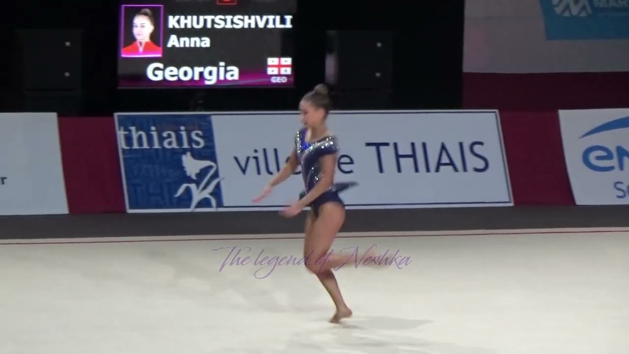 Anna KHUTSISHVILI (GEO) ball - 2024 Grand Prix Thiais AA