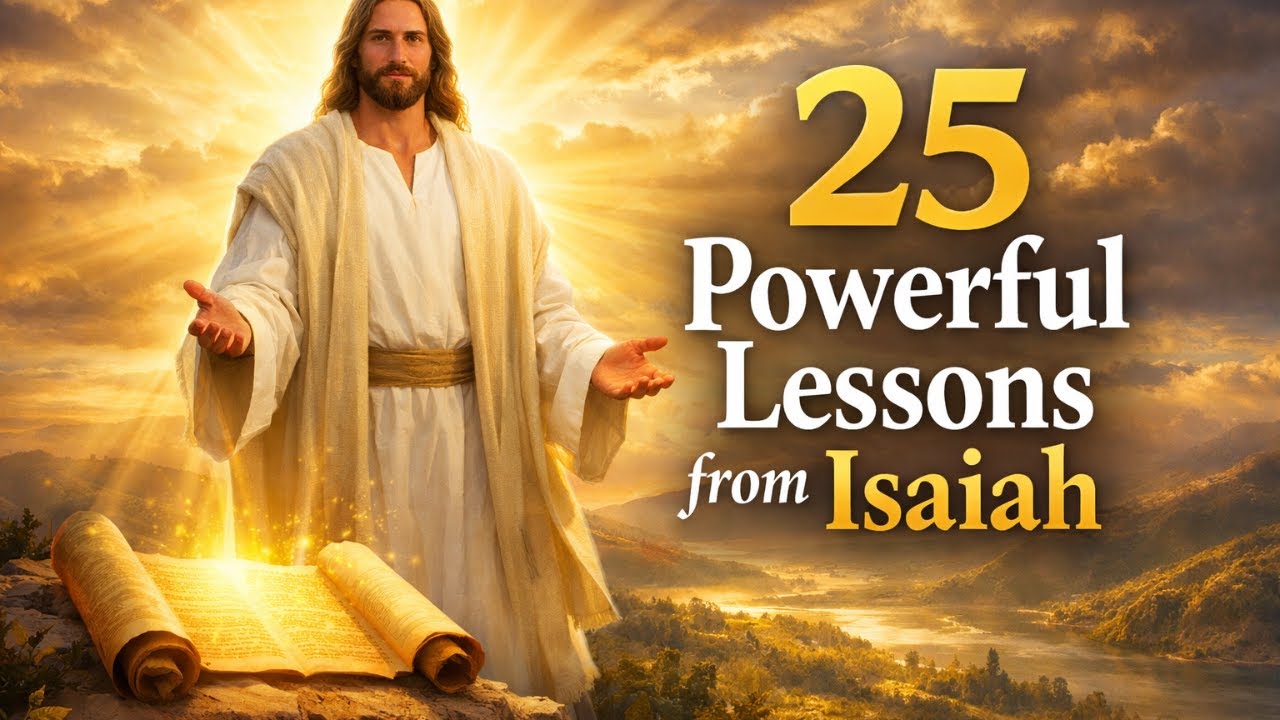 25 Powerful Lessons from Isaiah to Guide Your Daily Life | Bible Study & Christian Encouragement