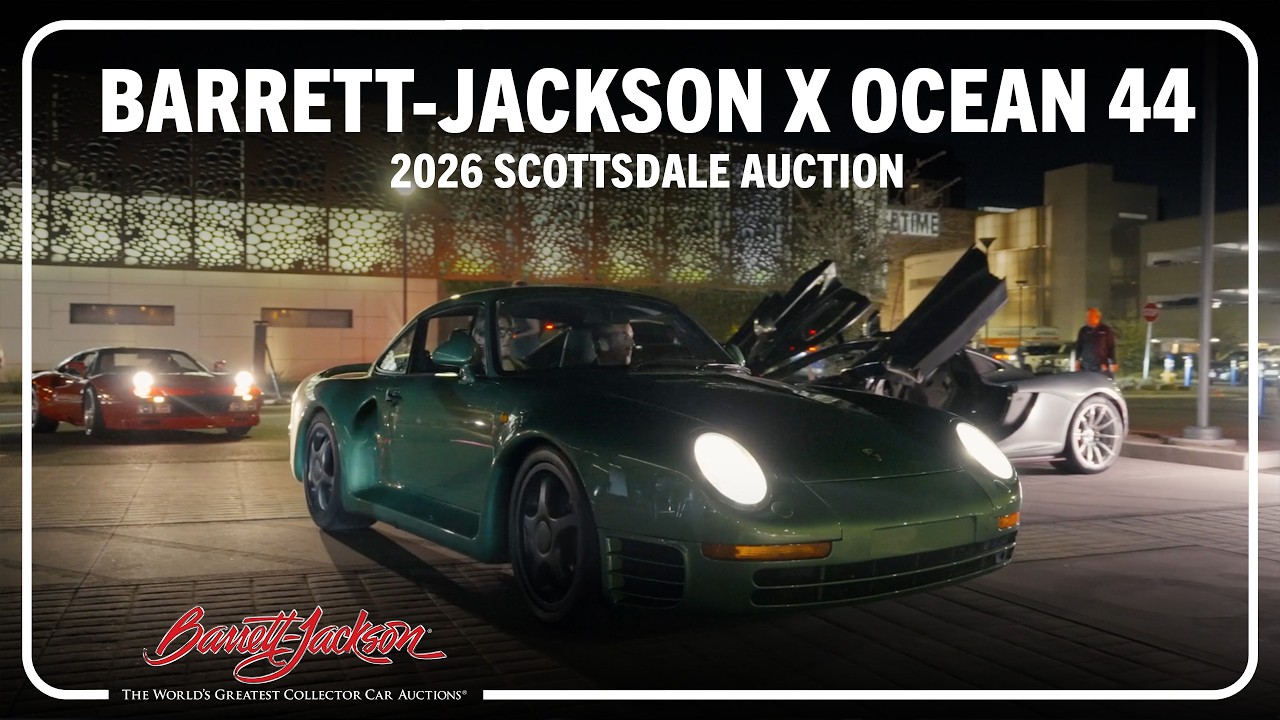 Barrett-Jackson X Ocean 44 - BARRETT-JACKSON 2026 SCOTTSDALE AUCTION