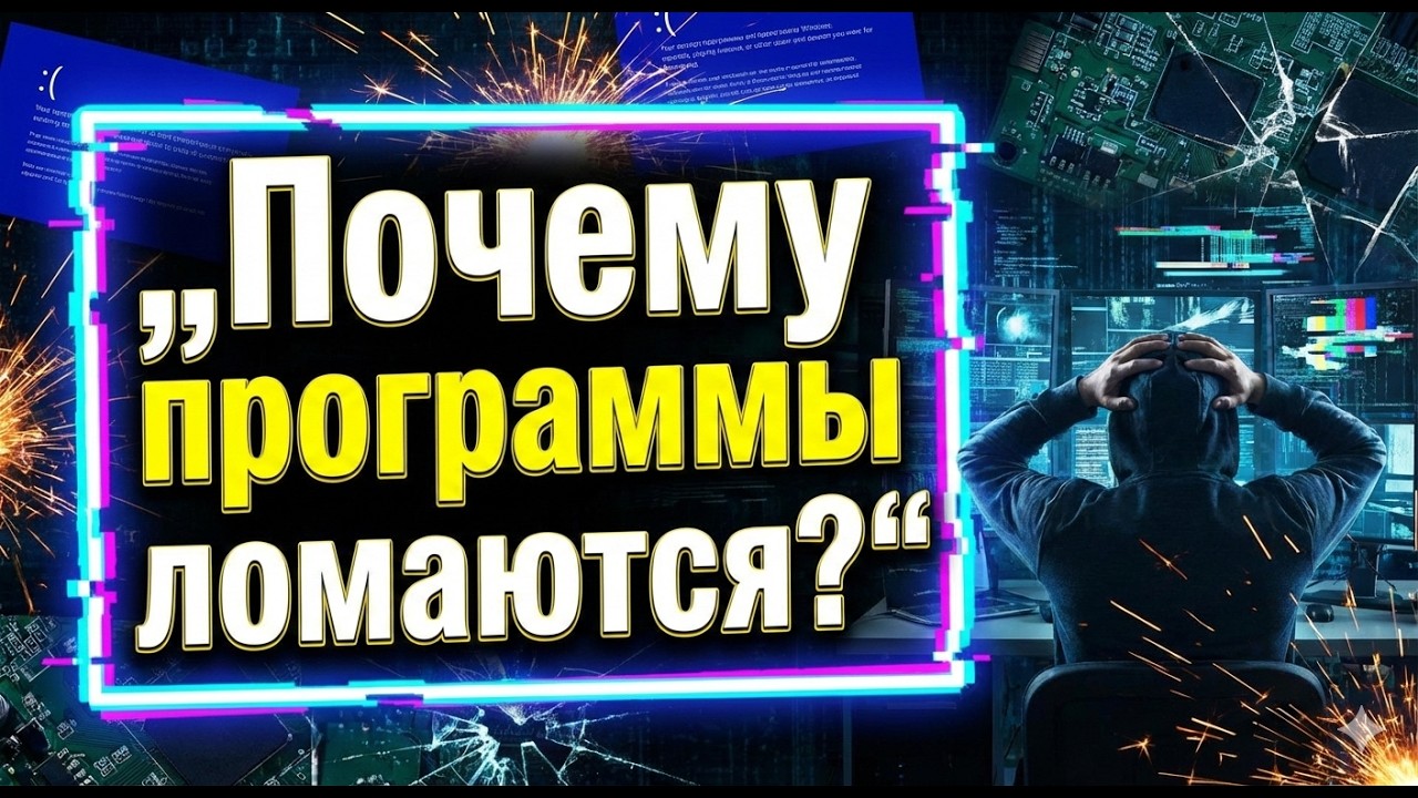 Почему программы ломаются? Обработка исключений Try Except в Python