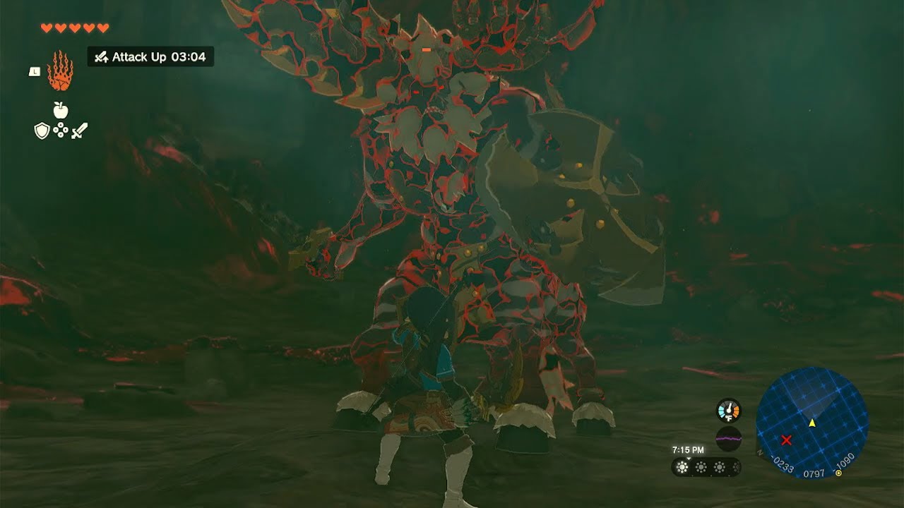 How to defeat the White Lynel in Hyrule Castle Depths