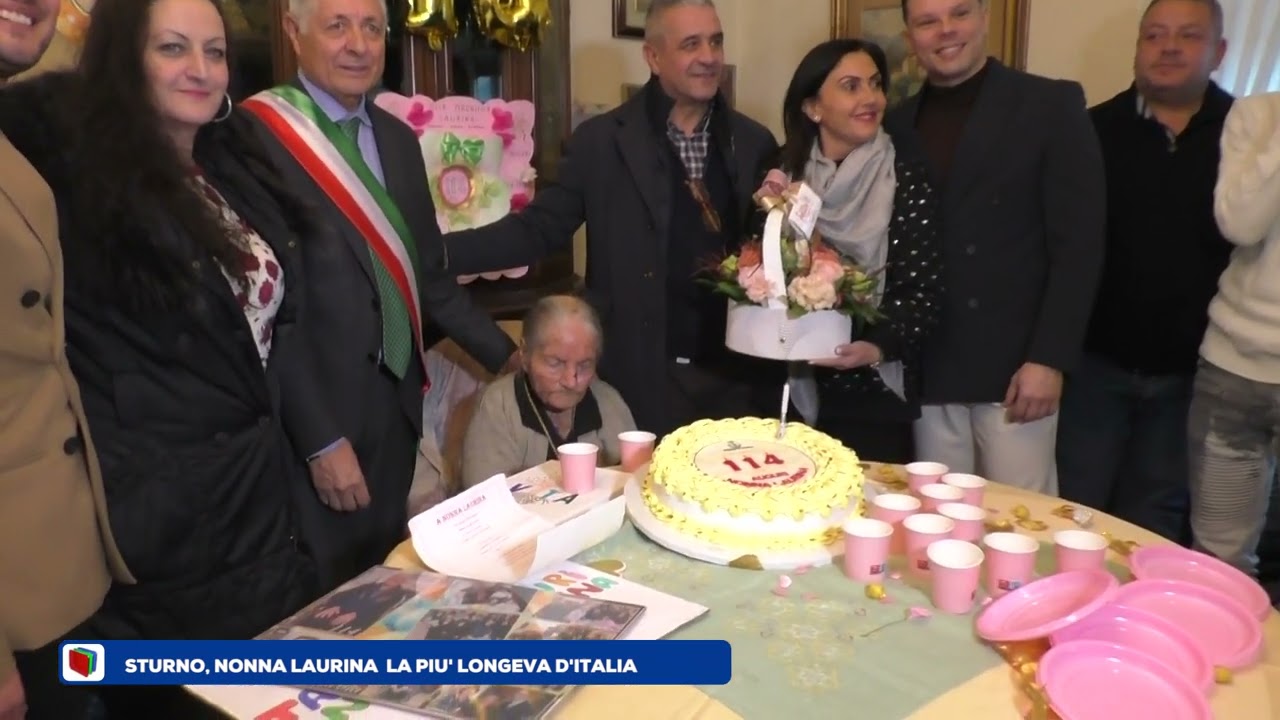 Morta la più anziana d'Italia. A nonna Laurina di Sturno il primato