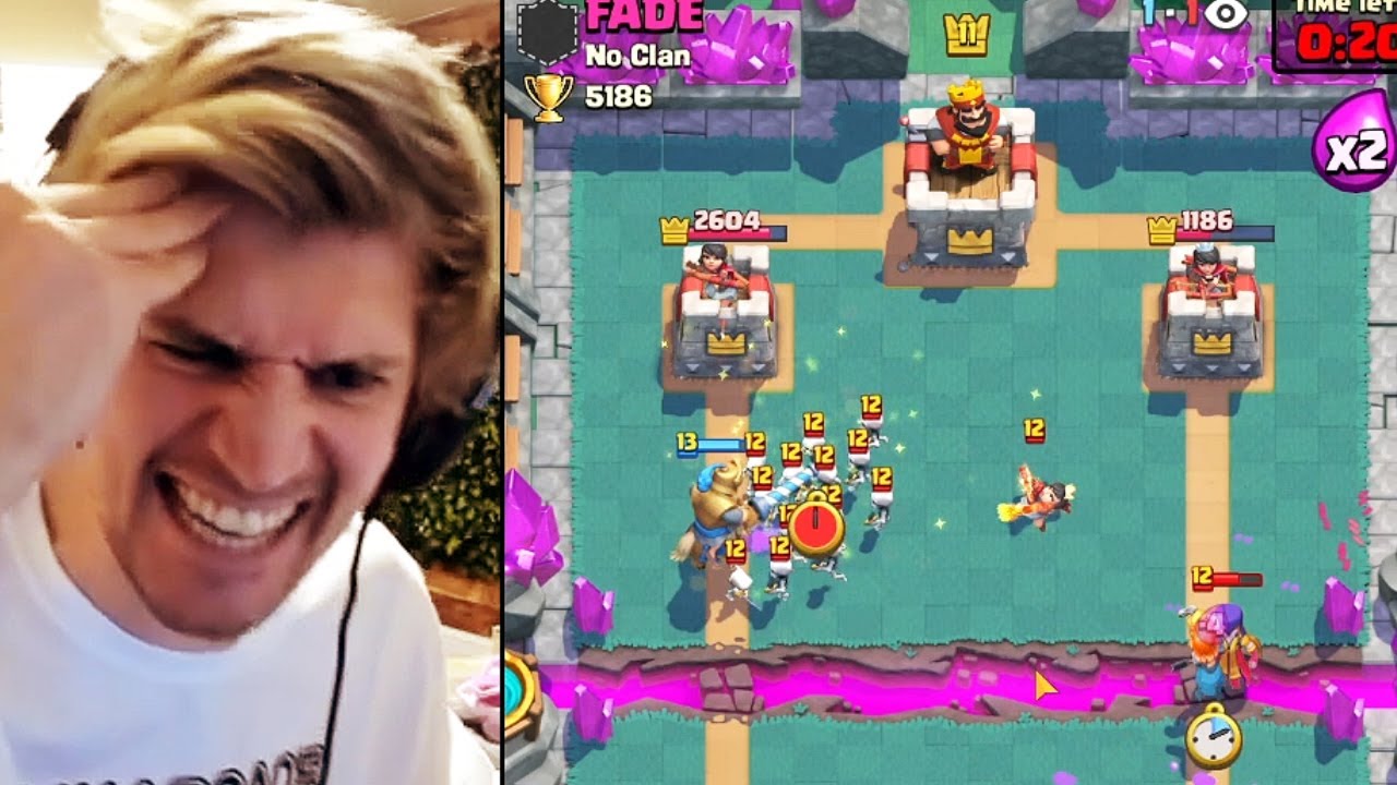 xQc Has a Serious Addiction to Clash Royale!