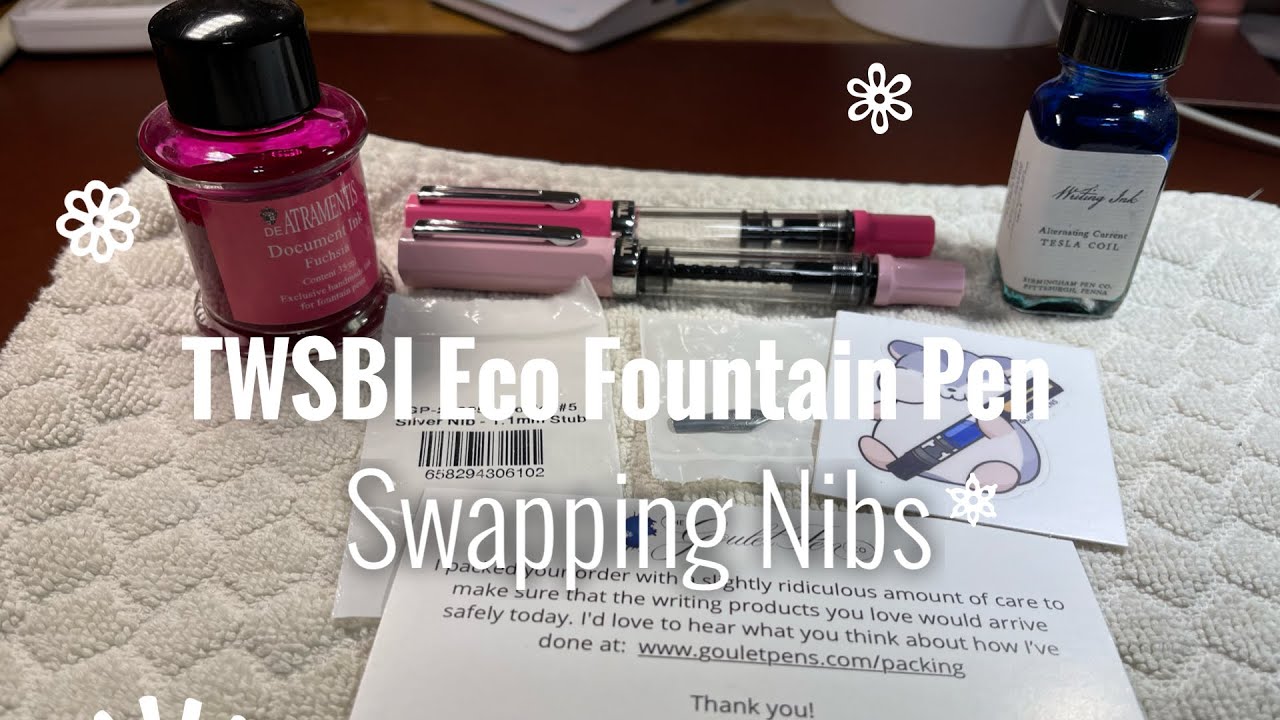 Changing Out Nibs | TWSBI ECO | Fountain Pen