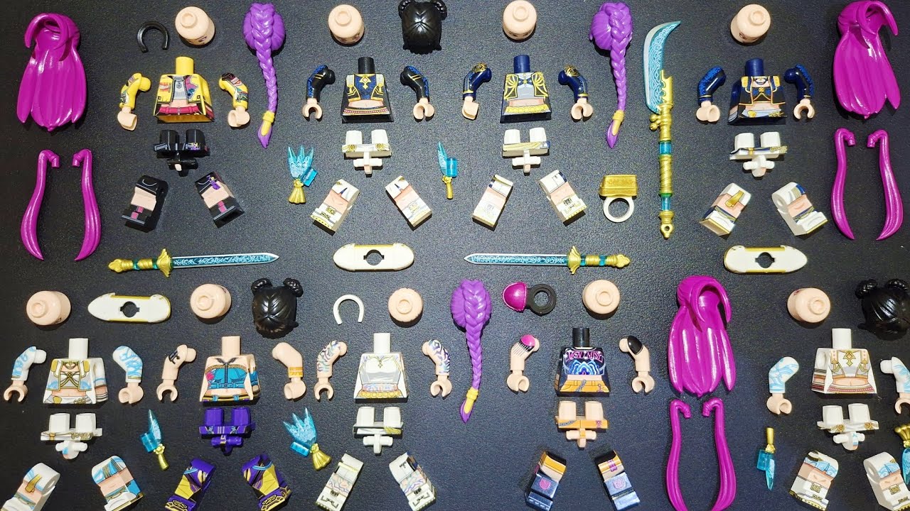Building minifigure Kpop demon hunters | Mira | Rumi | Zoey | Huntrix