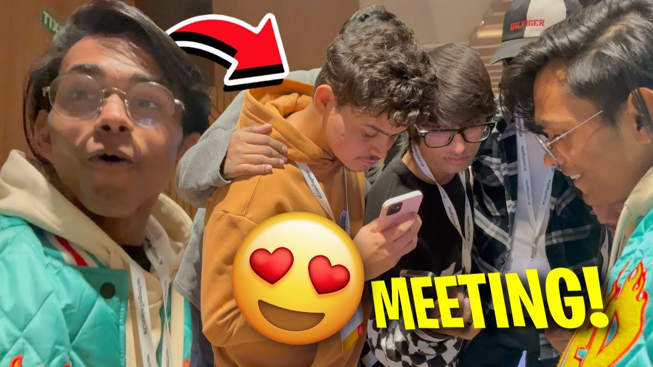 Meeting My YouTuber Friends 😍