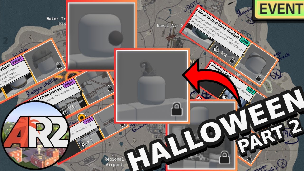 ALL HALLOWEEN CLOTHING ITEMS PART 2 Cosmetic Loot Guide!!!   Apocalypse Rising 2 (2025)