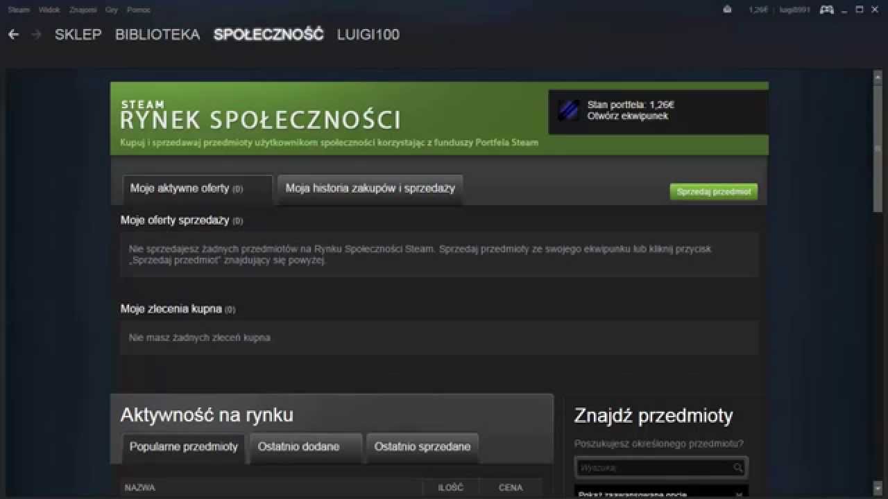 Steam Poradnik - Rynek Społeczności Steam