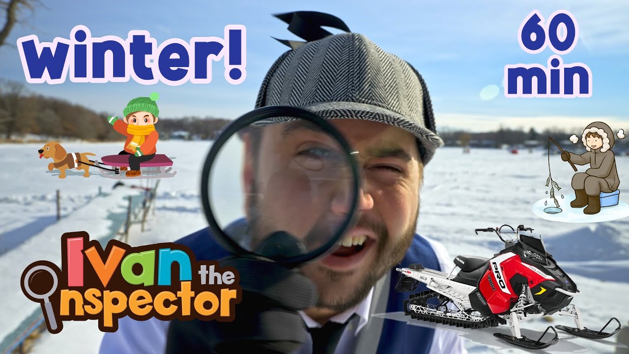 Snowmobiles, Ice Fishing, Sledding and More for Kids!