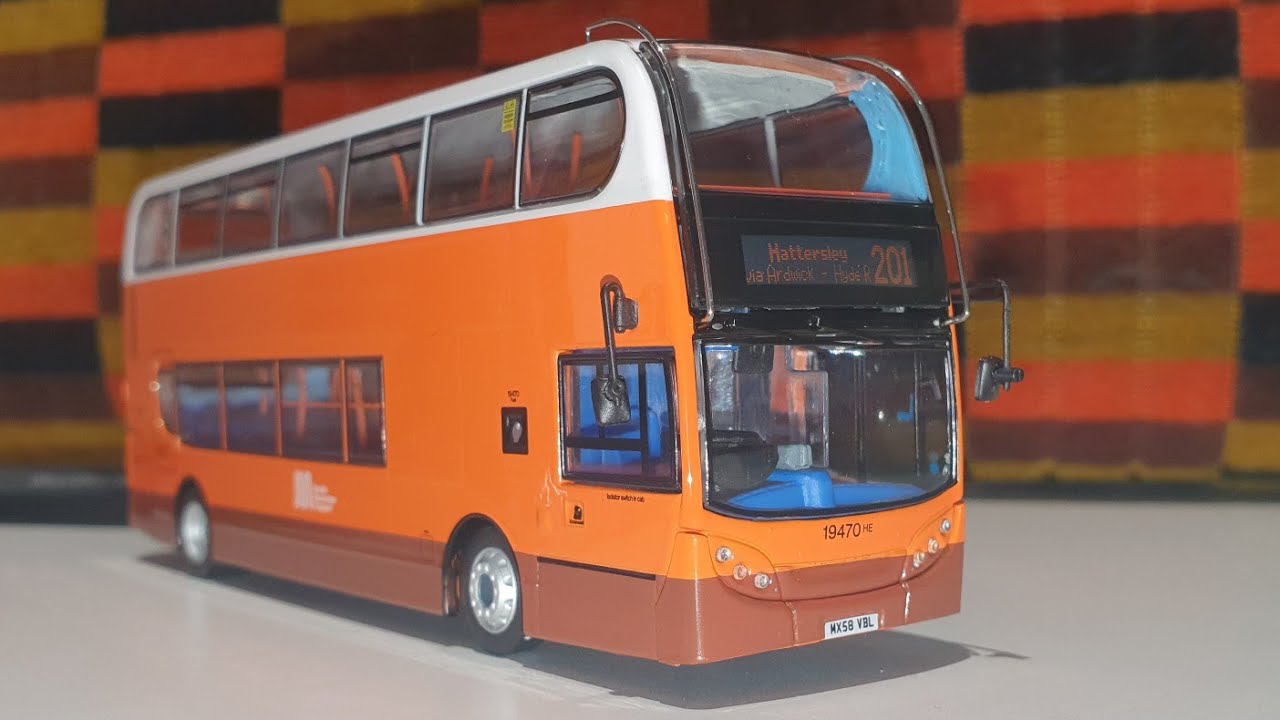 Обзор модели автобуса: CMNL Greater Manchester PTE Stagecoach ADL Enviro400