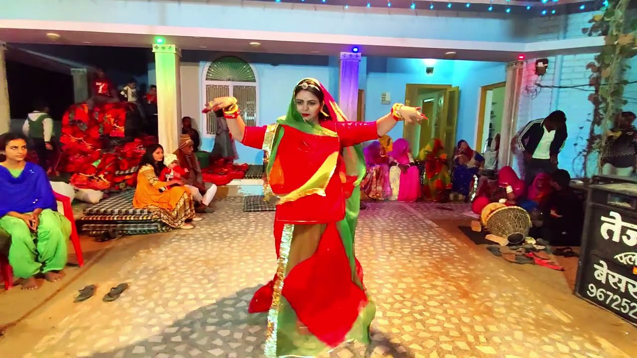 Dhol Thali Dance || Rajputi Wedding Dance || Ghoomar Dance