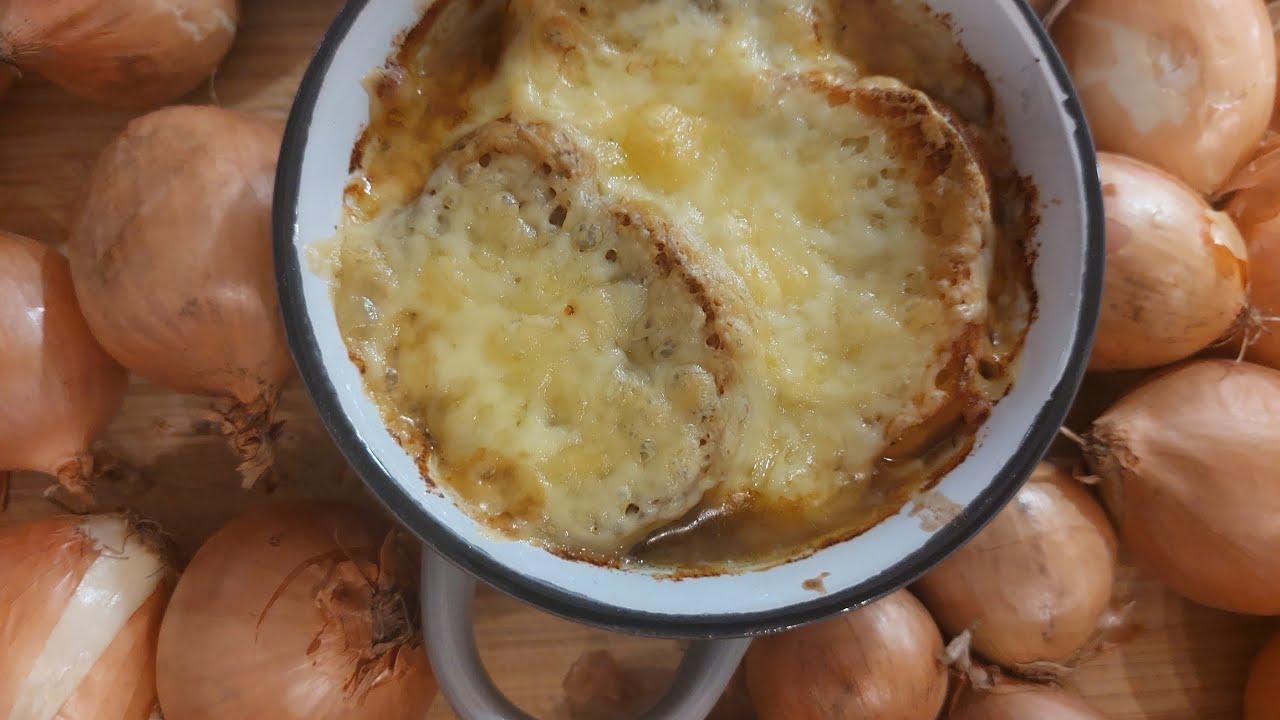 Original Französische Zwiebelsuppe 🧅🇫🇷