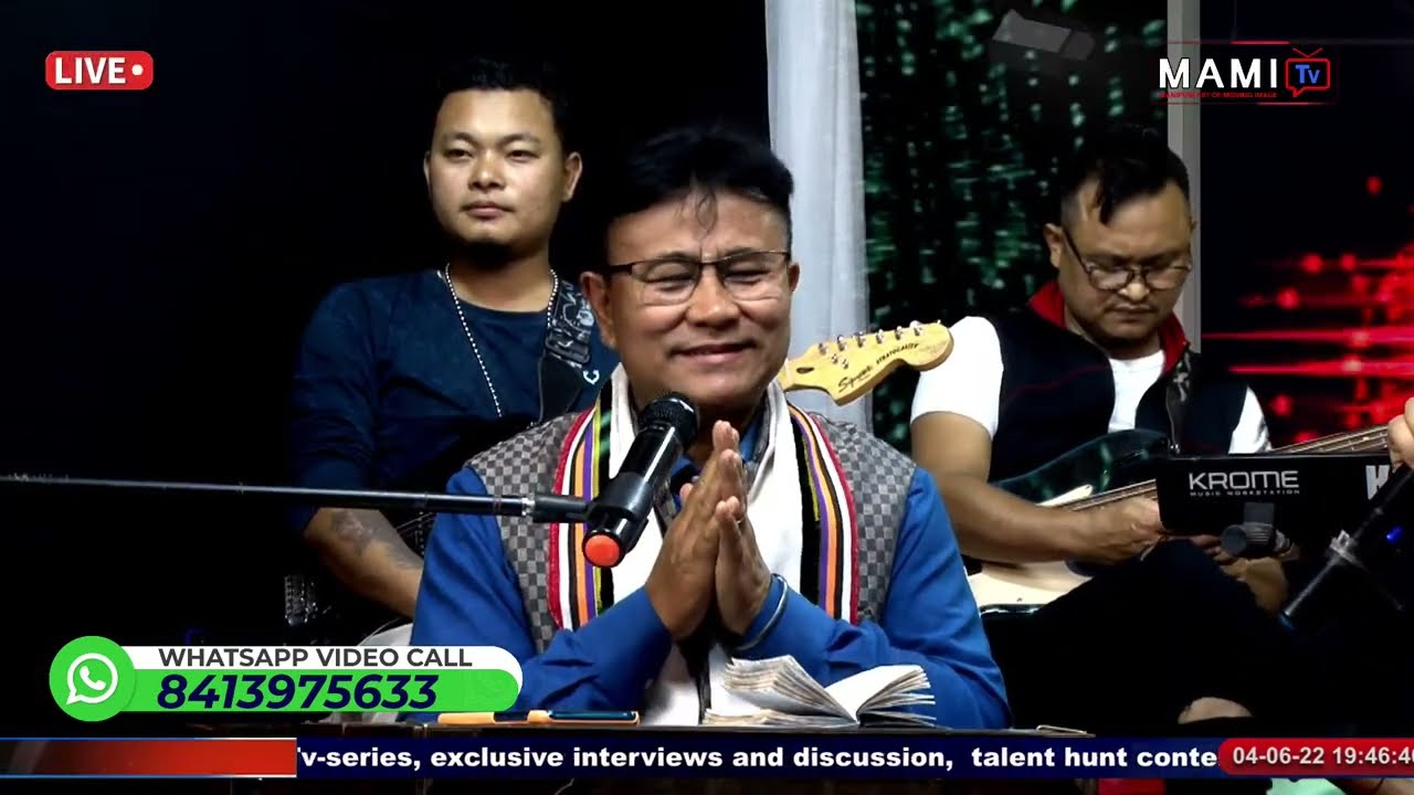THINGBAIJAM BIPINCHANDRA || MAMI TV SATURDAY NIGHT LIVE SHOW LIVE SHOW || Ep - 25 || 4th JUNE 2022