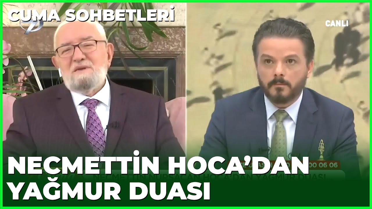 Nasıl Yağmur Duası Yapılır? - Cuma Sohbetleri