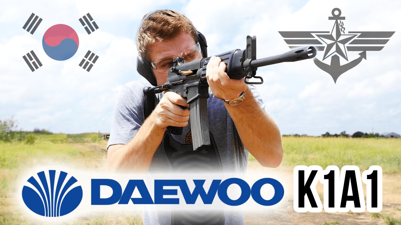 Daewoo K1A1: Korea's AR15 Rifle Range Review