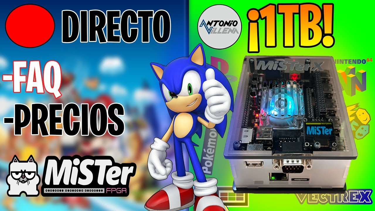 🔴 ESPECIAL MiSTer FPGA en DIRECTO | Preguntas, demos  y juegos retro