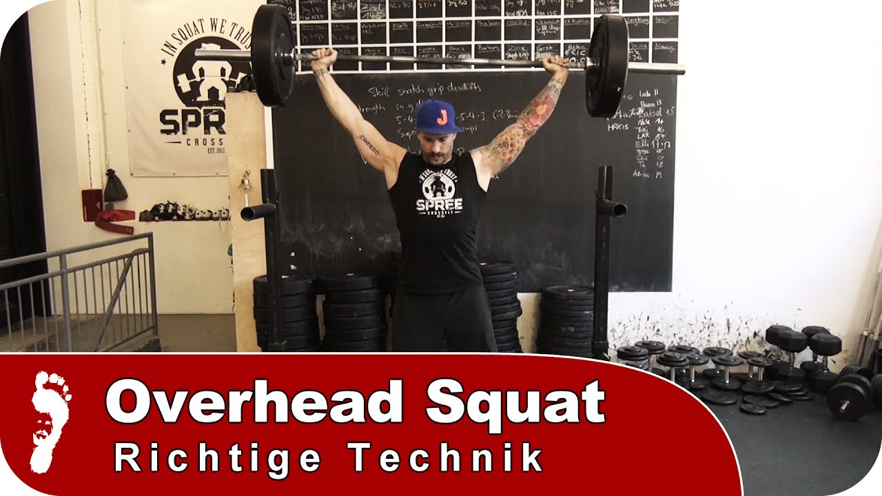 Overhead Squat (Überkopfkniebeuge)  | Tutorial zur richtigen Technik