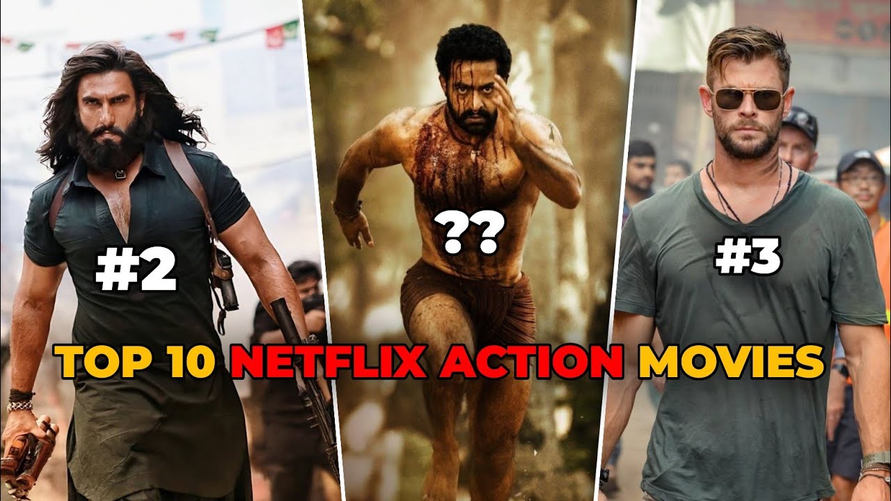 Top 10 Best Action Movies on Netflix in Hindi Dubbed 💥 (Must Watch) | Cineverse 