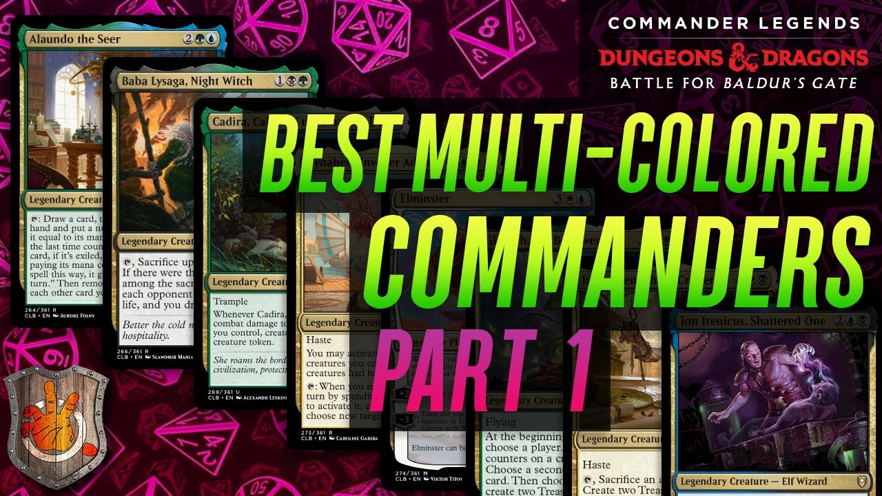 Baldur's Gate - Best Multicolored Commanders (Pt1)  | The Command Zone 466 | Magic Gathering EDH