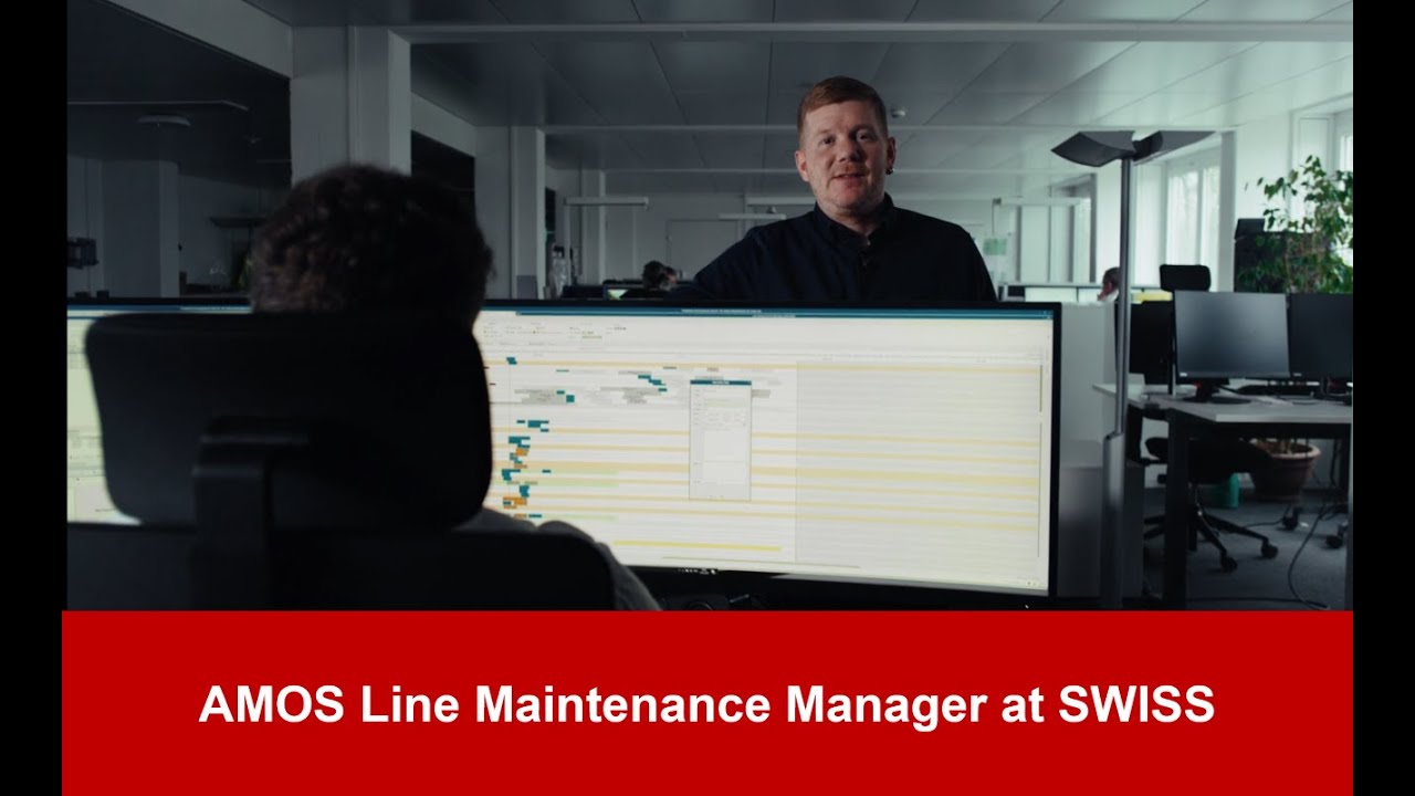 How SWISS Uses AMOS LMM to Improve Line Maintenance Efficiency