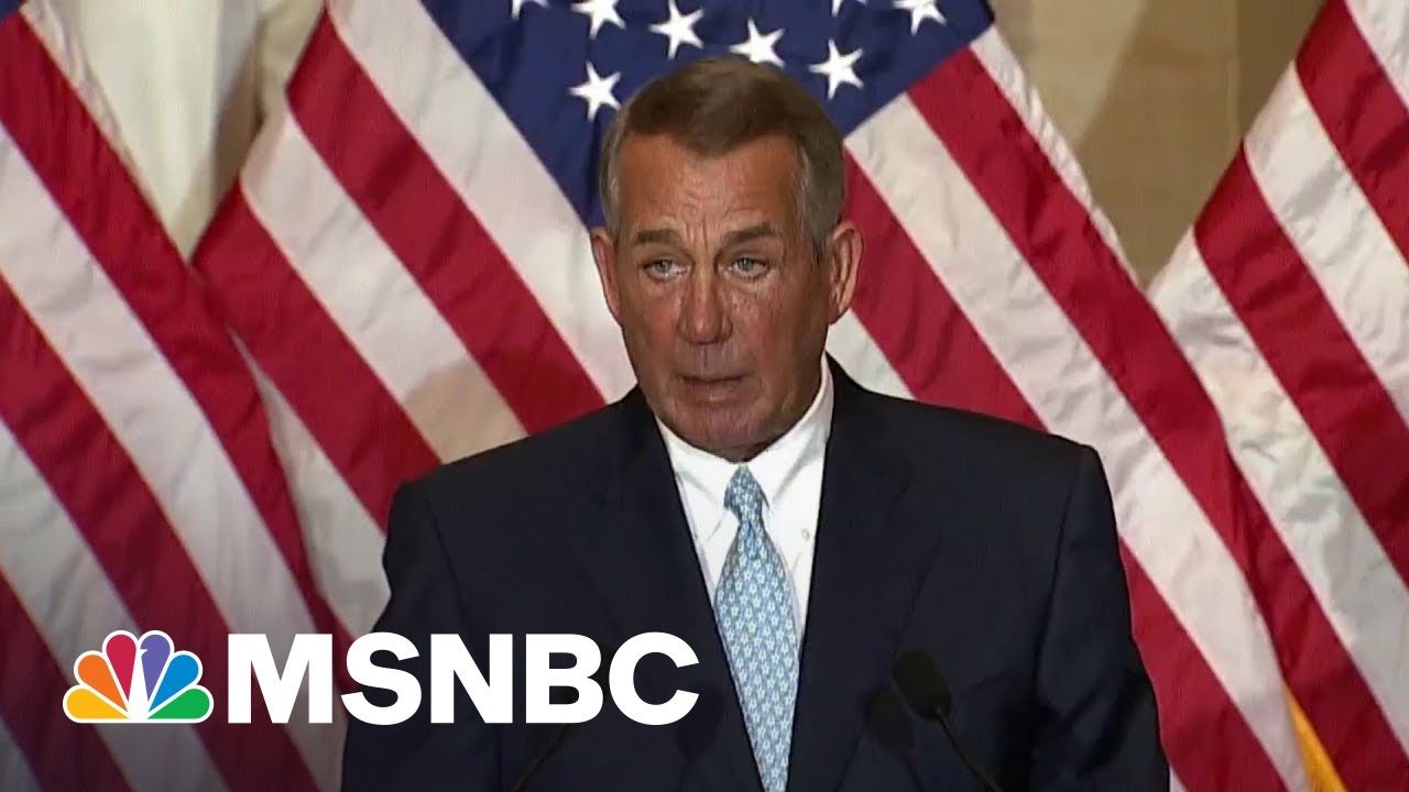 Boehner Speaks At Event Honoring Pelosi; Gesture Contrasts With Current Divided Politics