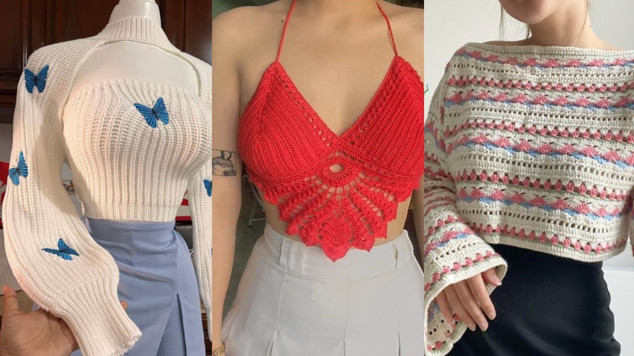 Crochet Top Blouse Beautiful  Designs