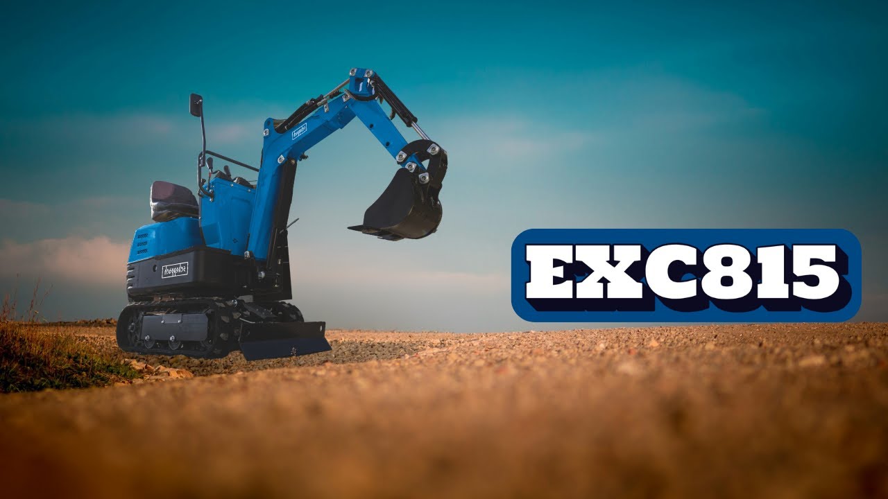 Scheppach EXC815 Mini Ekskavatör Hakkında Her Şey!