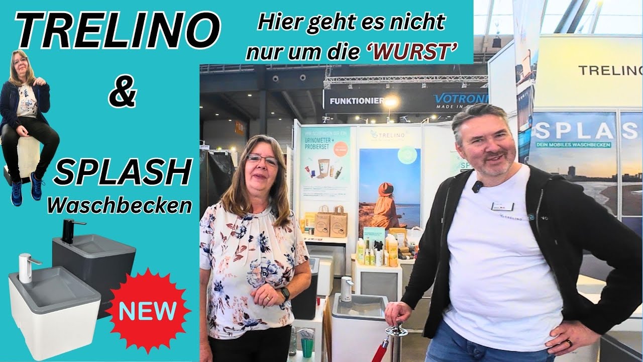 Trelino Splash auf der CMT 2026 🚐 Neuheiten & Trockentrenntoilette erkl&auml;rt