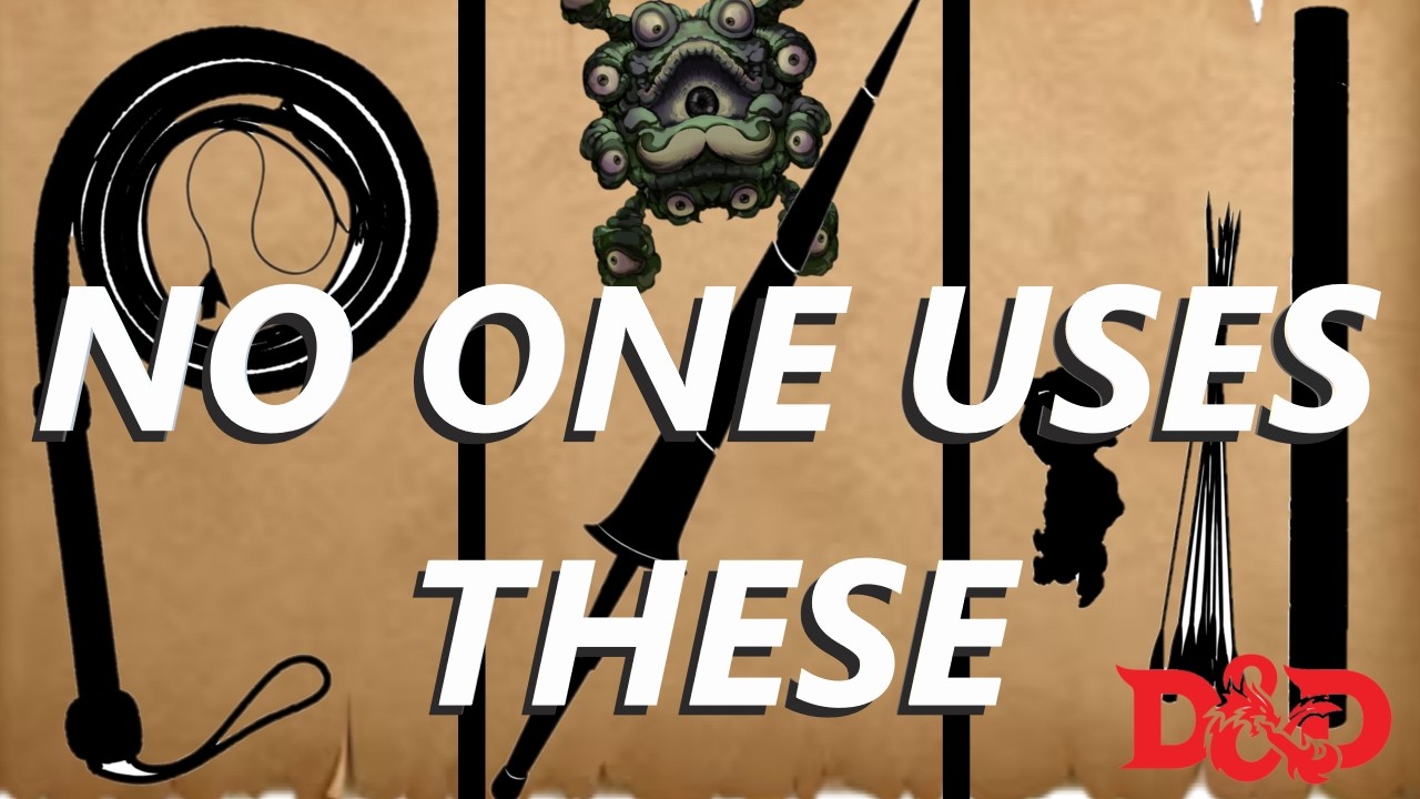 Feats for Weapons No One Uses D&D 5E