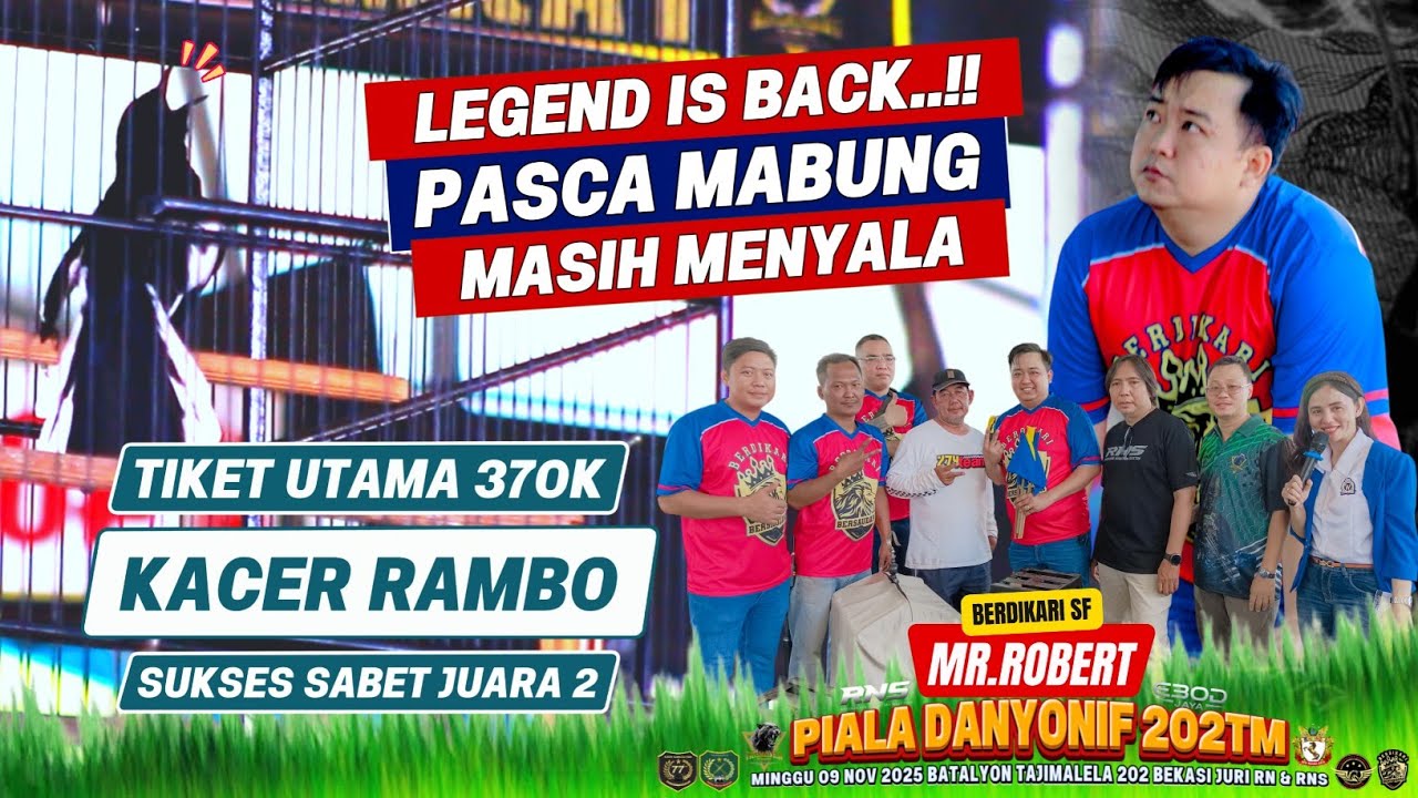 AKSI RAMBO DI TIKET 370K SUKSES RUNNER UP JUARA📌PASCA MABUNG DI TUAN BARUNYA TETEP MENYALA🔹MR.ROBERT