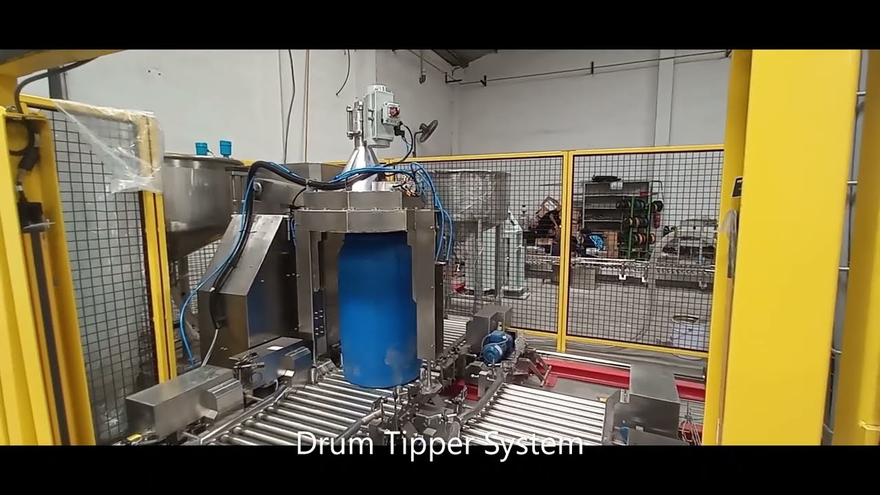 IRA Drum Vacuum Lifter and Drum Tipper Demo