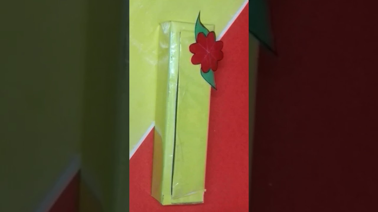 Easy handmade pencil case || easy pencil box || 