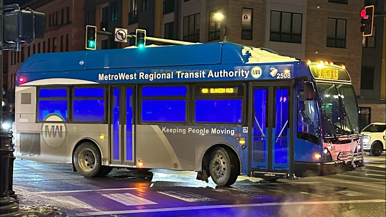 MWRTA 2025 Gillig Corporation BRT 29’ CNG #2508 Ride on route 4N