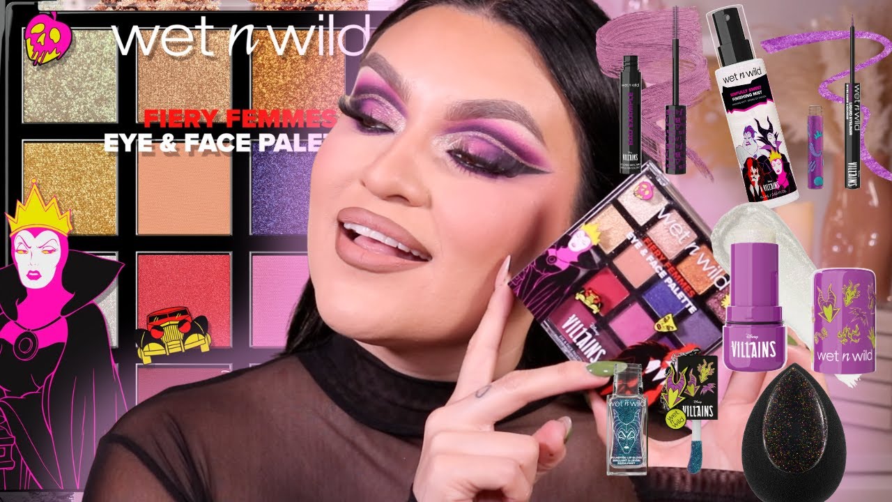 Играем с НОВОЙ коллекцией Wet n Wild Villains 💚✨😈