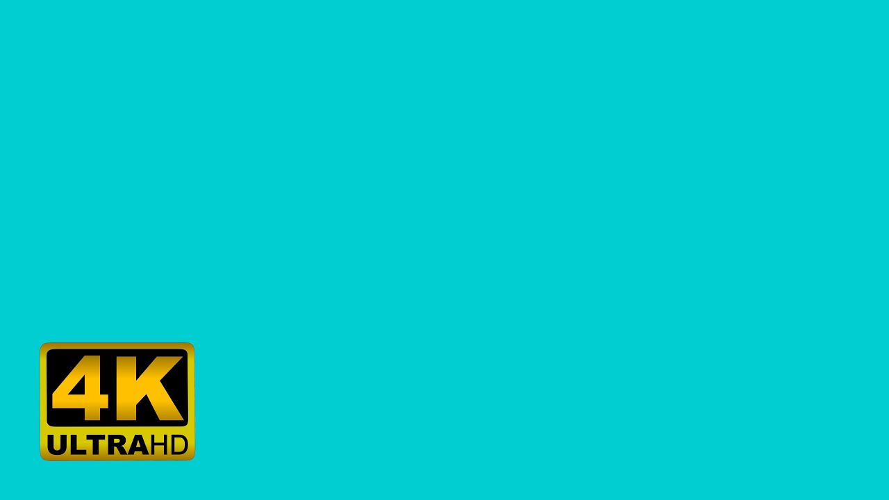 DARK TURQUOISE screen 🌈 led lights 10 hours - 4k