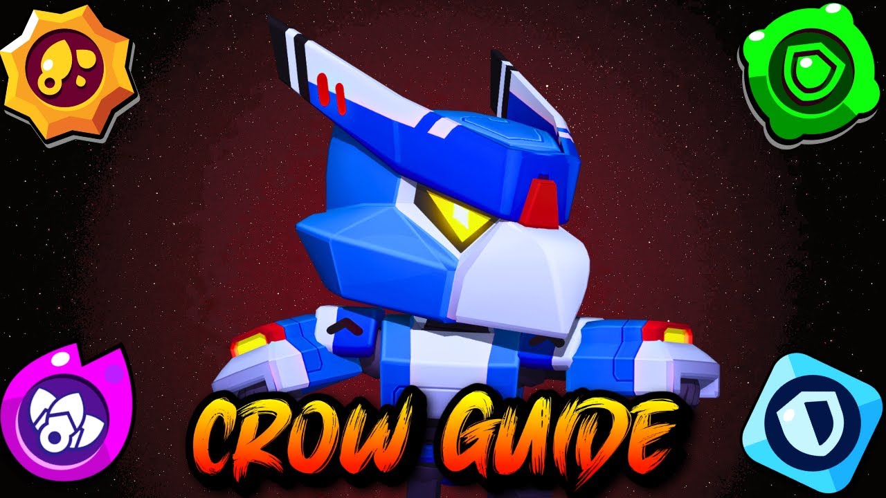 CROW GUIDE: Become a PRO CROW FAST (Brawl Stars Brawler Guide)