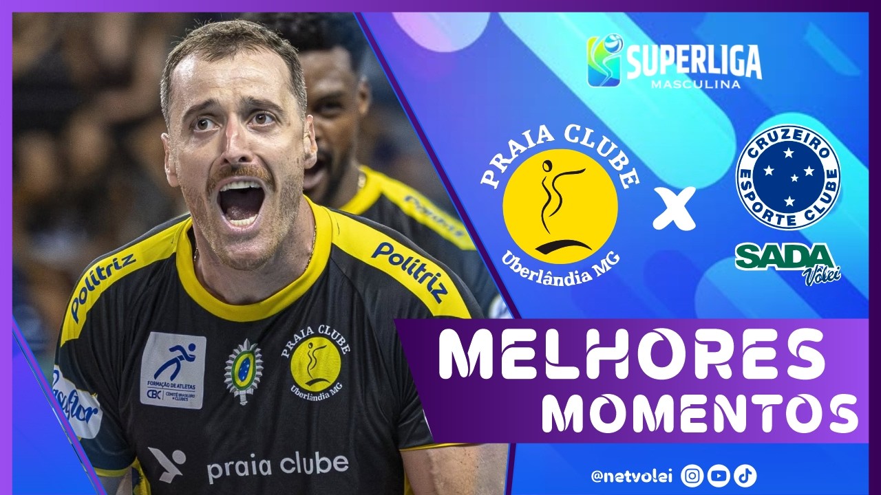 VITÓRIA HISTÓRICA | PRAIA CLUBE 3x2 SADA CRUZEIRO | Melhores Momentos | Superliga Masculina 25/26